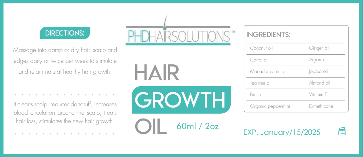 PHD HairSolutions Hair Growth Oil